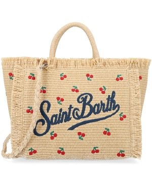 MC2 Saint Barth Tote Bags Con Logo - Natural