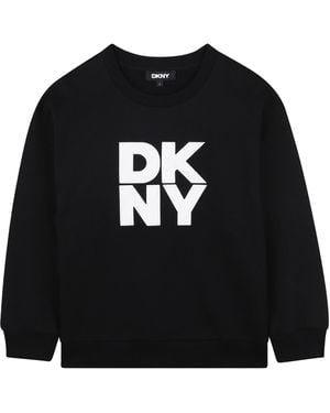 DKNY Sweatshirt With Logo - Black