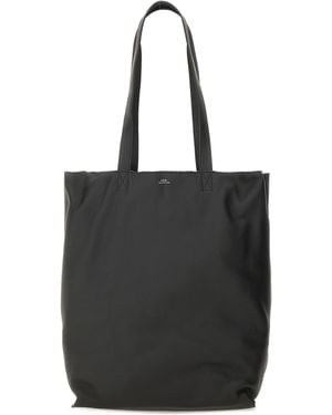 A.P.C. Tote Bags - Black