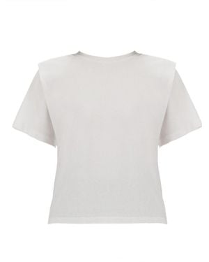 Isabel Marant Cotton T-Shirt - White
