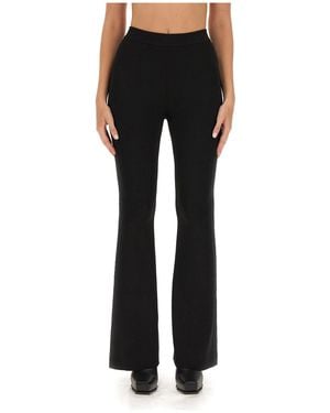 Stella McCartney Ribbed Trousers - Black