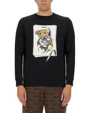 Moschino Felpa "Teddy" - Nero