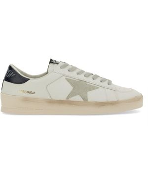 Golden Goose Neutrals Trainers - White