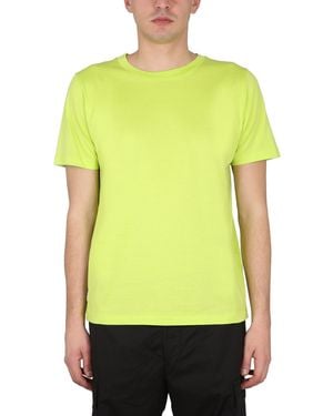 Stone Island Shadow Project Jersey T-Shirt-Uomo - Giallo