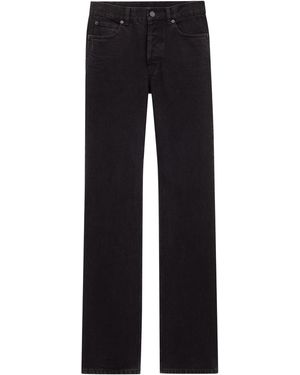 Saint Laurent Low Waist Jeans - Black