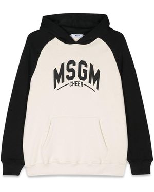 MSGM Raglan Hoodie Boy - Black