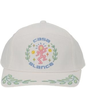 CASABLANCA "Dance Joy" Baseball Hat - Grey