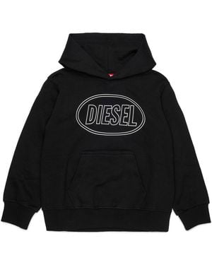 DIESEL Sweatshirt With Logo - Black