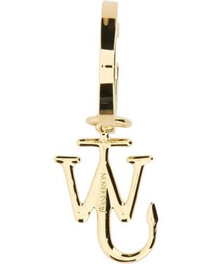 JW Anderson Earring Anchor - Metallic