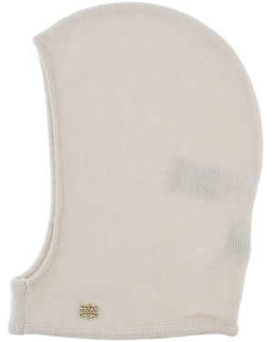 Ganni Wool Balaclava - White