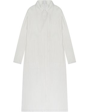 Pleats Please Issey Miyake Jacket - White