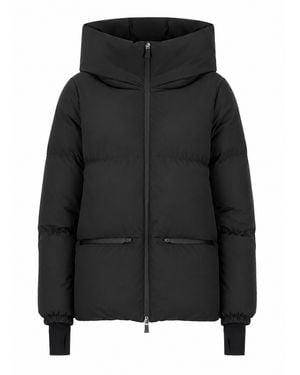 Herno Giubbotto Con Cappuccio - Black