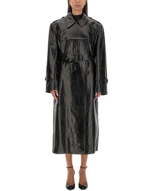 Sportmax Short Leather Jacket - Black