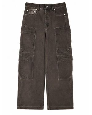 Rick Owens Jeans Cargo - Grey
