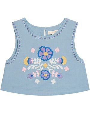 Louise Misha Top "Camisole" - Blue