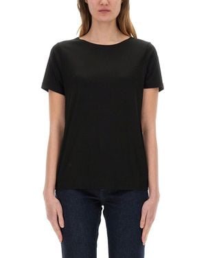 Fay Regular Fit T-Shirt - Black