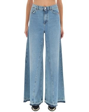 AMISH "Colette Rinse" Jeans - Blue