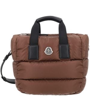 Moncler Borsa Tote "Mini Caradoc" - Brown