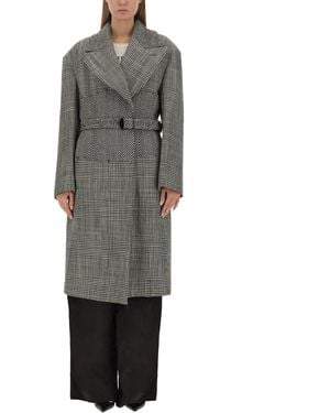 Tom Ford Relaxed Fit Patchwork Wool Jacket - Grey