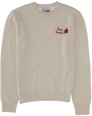 MC2 Saint Barth Embroidered New Queen T-Shirt - Gray
