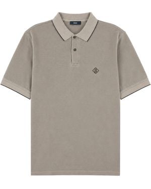Herno Polo Con Logo - Gray