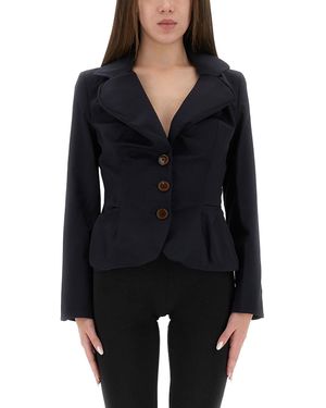 Vivienne Westwood "Drunken" Tailored Jacket - Black