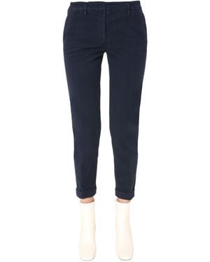 Aspesi Slim Fit Trousers - Blue