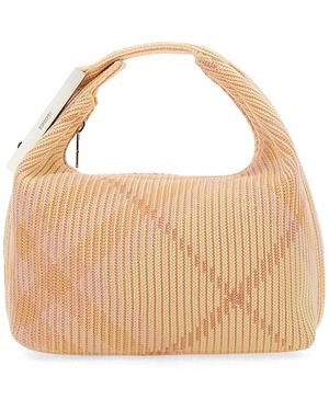 Burberry Borsa "Peg" Mini - Marrone