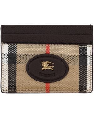 Burberry Card Case "Highlands" - Black