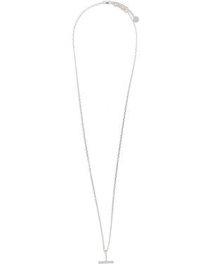 Tom Ford Collana A Ciondolo A T - White