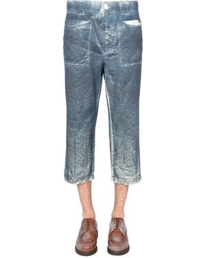 Sunnei Straight Trousers - Blue