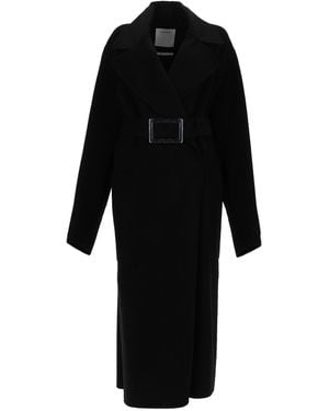 Sportmax Coat "Things" - Black