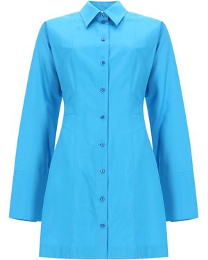 Fendi Mini Dress Viscose - Blue