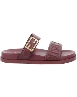 Fendi Feel" Sandal - Purple