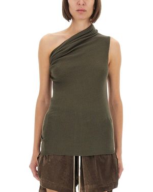 Rick Owens Athena" Knit Top - Green