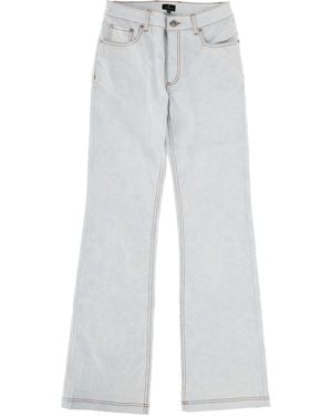 Etro Jeans With Paisley Pattern - White