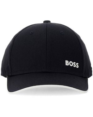 BOSS Baseball Hat With Logo - Black