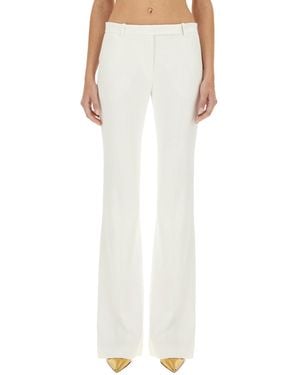 McQueen Pantalone Bootcut - Bianco