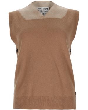 Maison Margiela Gilet - Brown