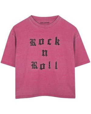 Zadig & Voltaire T Shirt - Pink