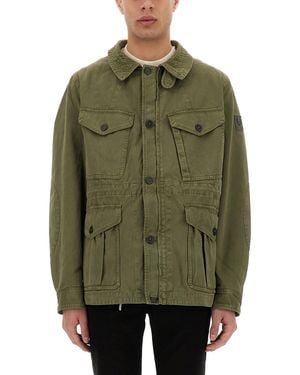 Belstaff Cs60 Military Style Jacket - Green
