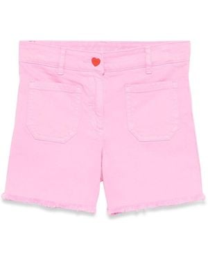 Stella McCartney Stella Mc Cartney Fabric Bermuda Shorts - Pink