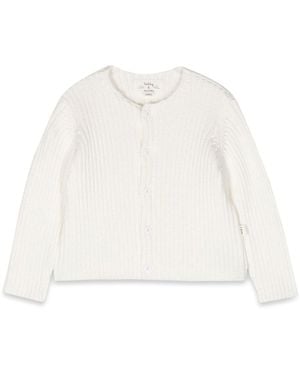 Teddy & Minou Cardigan - White