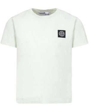Stone Island T Shirt With Logo - White