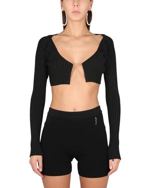 Jacquemus Le Maille Pralù Top - Black