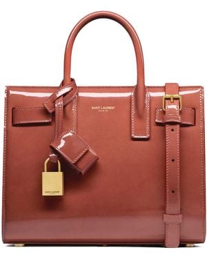 Saint Laurent Bag "Sac De Jour" Nano - Red