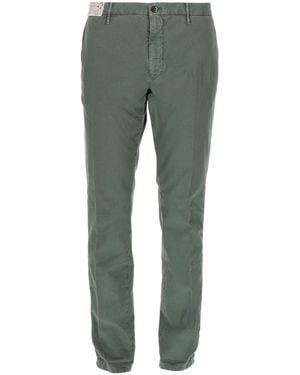 Incotex Jeans Con Patch Logo - Green