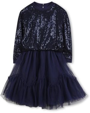 Billieblush Sequined Dress - Blue