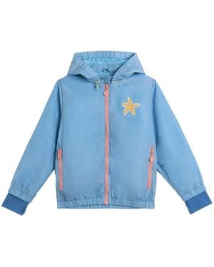 Stella McCartney Jacket With Logo - Blue
