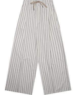 Department 5 Pantalone "Sly" A Palazzo - White